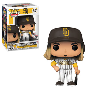 Fernando Tatis Jr Funko POP #67- San Diego Padres home jersey