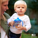 Los Angeles Dodgers Born a Fan Tervis Wrap With Sippy Cup Lid 6 oz My First Tervis Sippy Cup, Clear - MamySports
