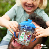 Los Angeles Dodgers Born a Fan Tervis Wrap With Sippy Cup Lid 6 oz My First Tervis Sippy Cup, Clear - MamySports