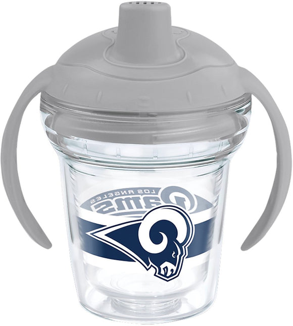 NFL® Los Angeles Rams Tervis Wrap With Sippy Cup Lid 6 oz My First Tervis™ Sippy Cup, Clear - MamySports