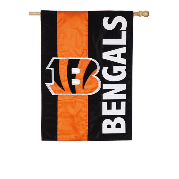 Cincinnati Bengals, Embellish Reg Flag - MamySports