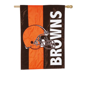 Cleveland Browns, Embellish Reg Flag - MamySports