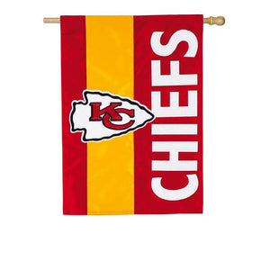 Kansas City Chiefs, Embellish Reg Flag - MamySports