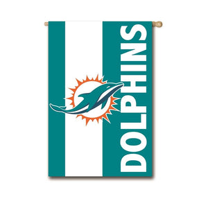 Miami Dolphins, Embellish Reg Flag - MamySports