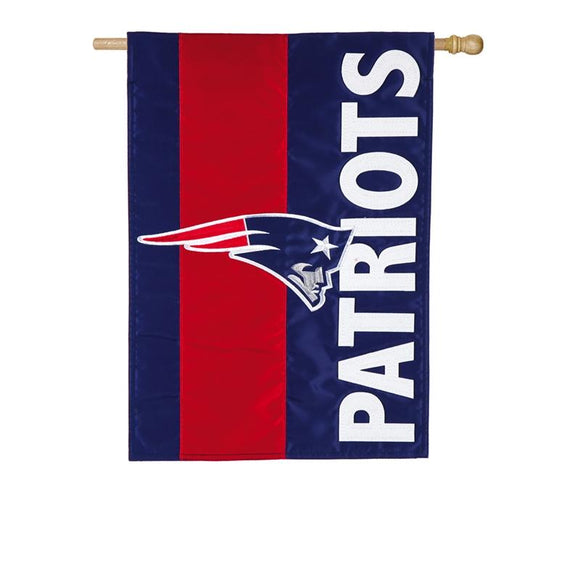 New England Patriots, Embellish Reg Flag - MamySports