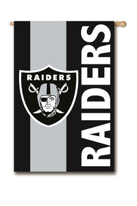 Oakland Raiders, Embellish Reg Flag - MamySports