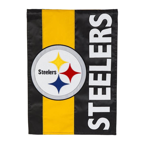 Pittsburgh Steelers, Embellish Reg Flag - MamySports