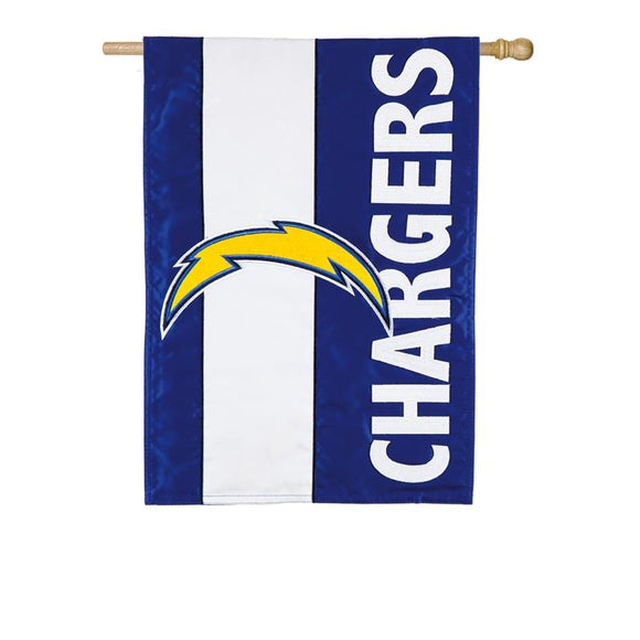 Los Angeles Chargers, Embellish Reg Flag - MamySports