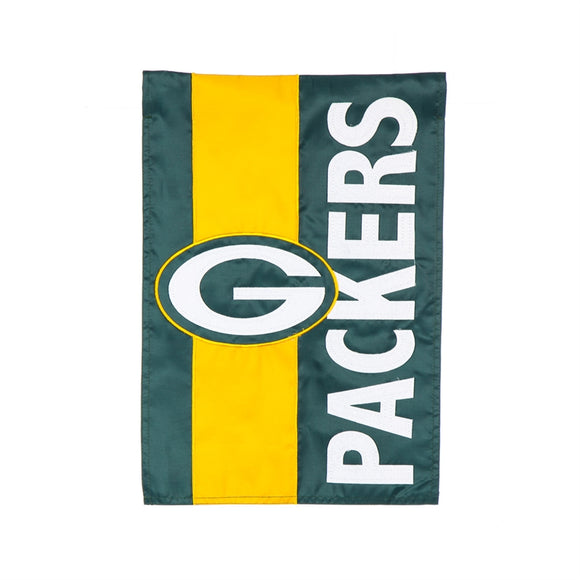 Green Bay Packers, Embellish Garden Flag - MamySports