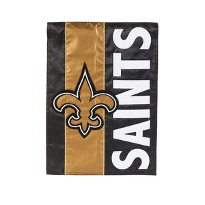 New Orleans Saints, Embellish Garden Flag - MamySports