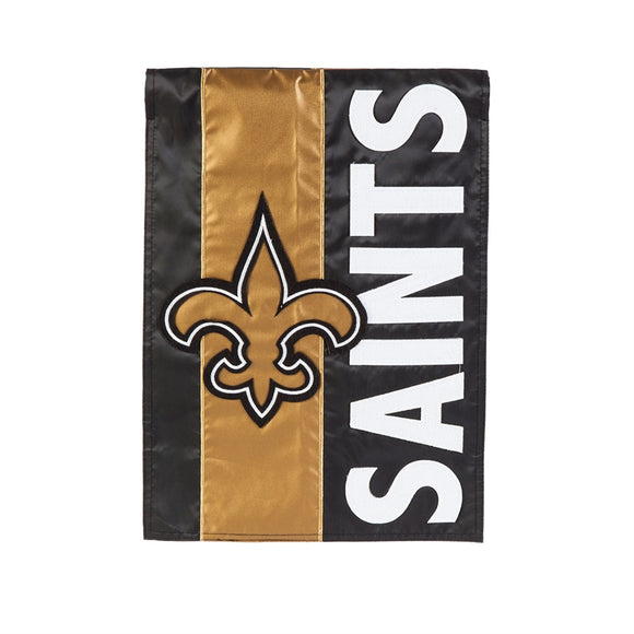New Orleans Saints, Embellish Garden Flag - MamySports