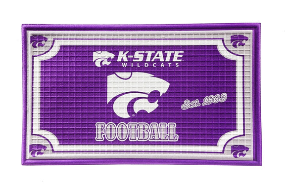 Embossed Door Mat, Kansas State University - MamySports
