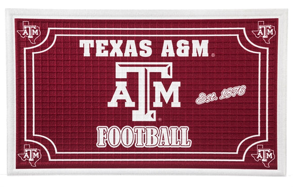 Embossed Door Mat-Texas A&M - MamySports