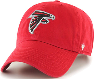 Atlanta Falcons NFL 47 Brand '47 Clean Up Adjustable Hat Red - MamySports