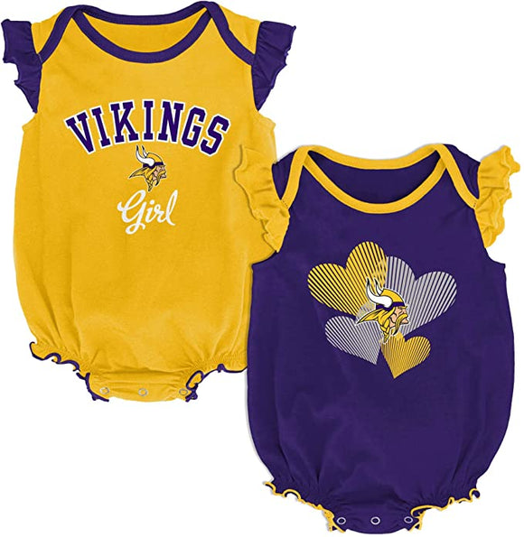 Minnesota Vikings Infant Homecoming 2 Piece Creeper Set - MamySports