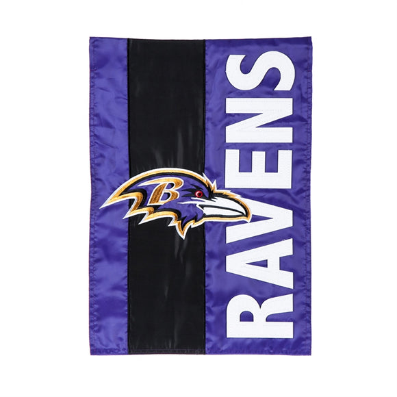 Baltimore Ravens, Embellish Garden Flag - MamySports
