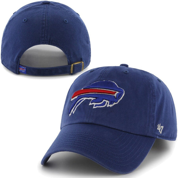 Buffalo Bills '47 Brand Cleanup Adjustable Hat - Royal Blue - MamySports