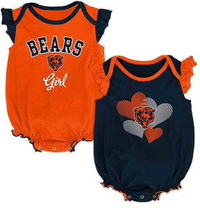 Chicago Bears Infant Celebration 2 Piece Creeper Set - MamySports