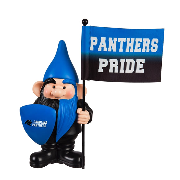Carolina Panthers, Flag Holder Gnome - MamySports
