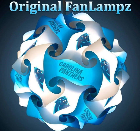 Carolina Panthers Fan Lampz Original Self-Assembly Lighting System - MamySports