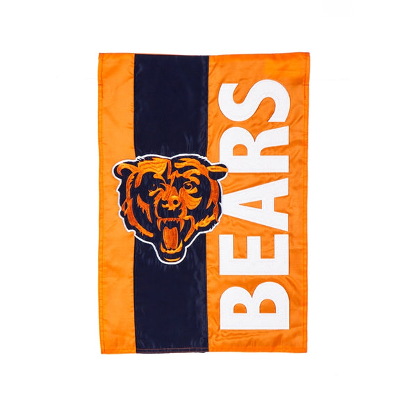 Chicago Bears, Embellish Garden Flag - MamySports