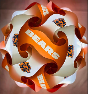 Chicago Bears Fan Lampz Original Self-Assembly Lighting System - MamySports