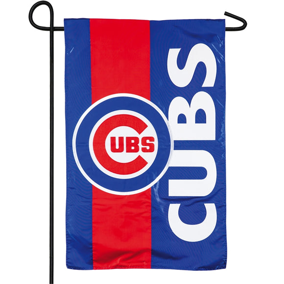 Chicago Cubs, Embellish Garden Flag - MamySports