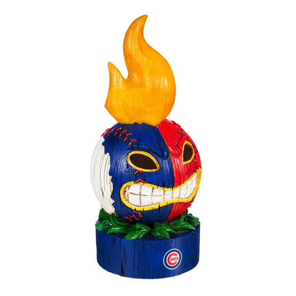 Chicago Cubs, Lit Team Ball Statue - MamySports