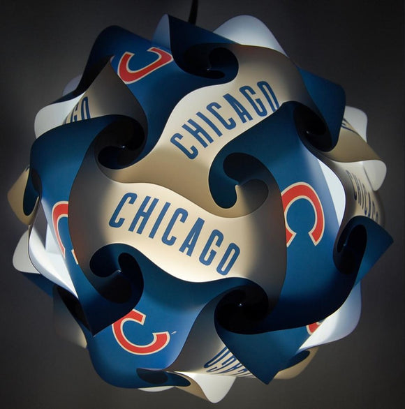 Chicago Cubs Fan Lampz Original Self-Assembly Lighting System - MamySports