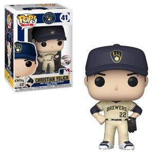 Christian Yelich Funko Pop! MLB Milwaukee Brewers Vinyl Figure - MamySports