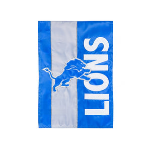 Detroit Lions, Embellish Garden Flag - MamySports