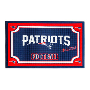 Embossed Door Mat-New England Patriots - MamySports