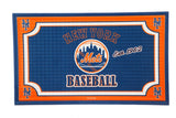 Embossed Door Mat-New York Mets - MamySports