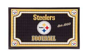 Embossed Door Mat-Pittsburgh Steelers - MamySports