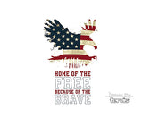 Home of the Free Because of the Brave Tervis Stainless Tumbler - MamySports