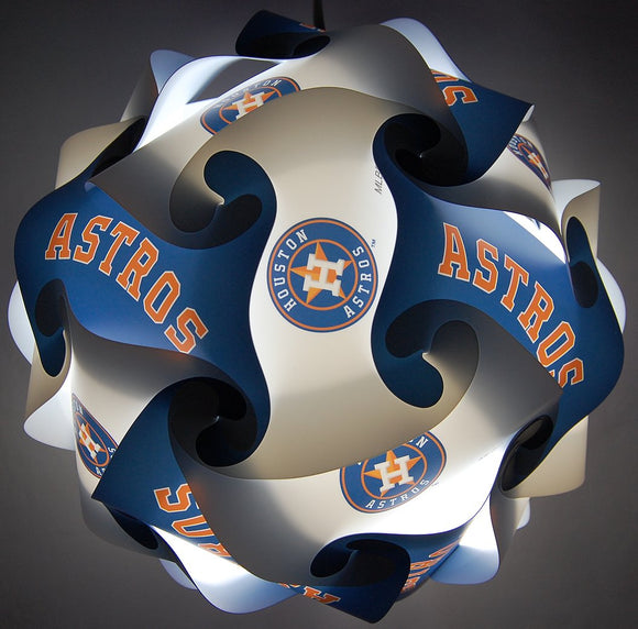 Houston Astros Fan Lampz Original Self-Assembly Lighting System - MamySports