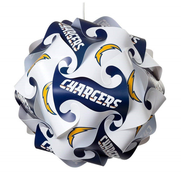Los Angeles Chargers Fan Lampz Original Self-Assembly Lighting System - MamySports