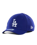 Los Angeles Dodgers MLB New Era Brand Team Classic 39THIRTY Kids' or Toddlers' Hat - Royal Blue - MamySports