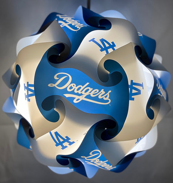 Los Angeles Dodgers Fan Lampz Original Self-Assembly Lighting System - MamySports
