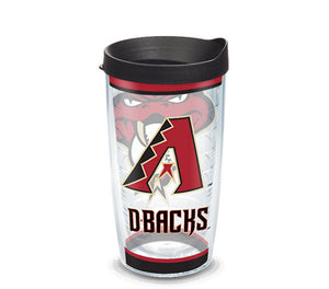 MLB® Arizona Diamondbacks™ Tradition Tervis Clear Tumbler / Water Bottle - MamySports