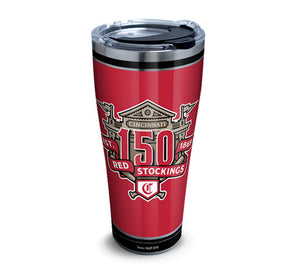 MLB® Cincinnati Reds™ 150th Anniversary Tervis Stainless Tumbler - MamySports