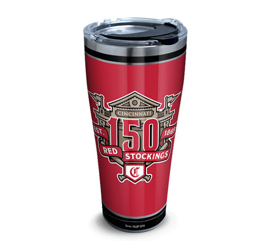 MLB® Cincinnati Reds™ 150th Anniversary Tervis Stainless Tumbler - MamySports