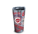 MLB® Cincinnati Reds™ All Over Tervis Stainless Tumbler - MamySports