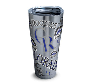 MLB® Colorado Rockies™ All Over Tervis Stainless Tumbler - MamySports