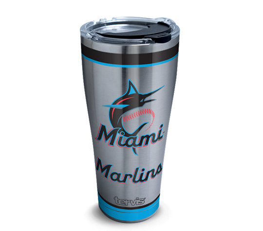 MLB® Miami Marlins™ Tradition Tervis Stainless Tumbler / Water Bottle - MamySports