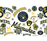 MLB® Milwaukee Brewers™ All Over Tervis Stainless Tumbler - MamySports