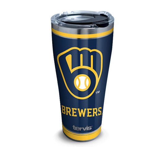 MLB® Milwaukee Brewers™ Homerun Tervis Stainless Tumbler / Water Bottle - MamySports