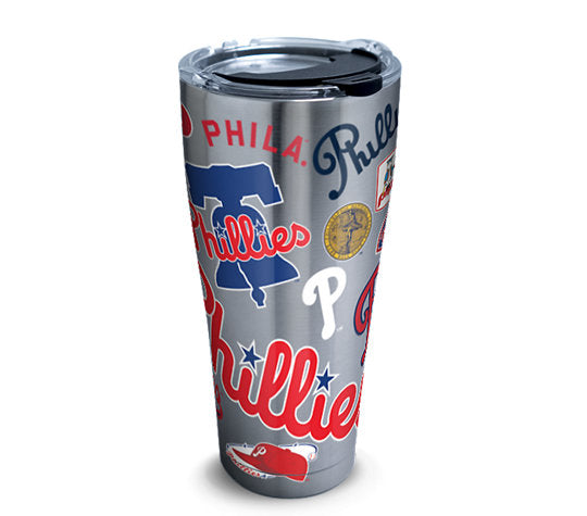 MLB® Philadelphia Phillies™ All Over Tervis Stainless Tumbler - MamySports