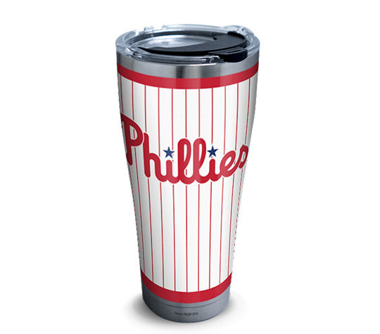 MLB® Philadelphia Phillies™ Pinstripes Tervis Stainless Tumbler / Water Bottle - MamySports
