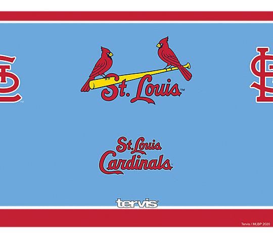 MLB St. Louis Cardinals Powder Blue Tervis Stainless Tumbler / Water Bottle 24 oz Stainless Water Bottle